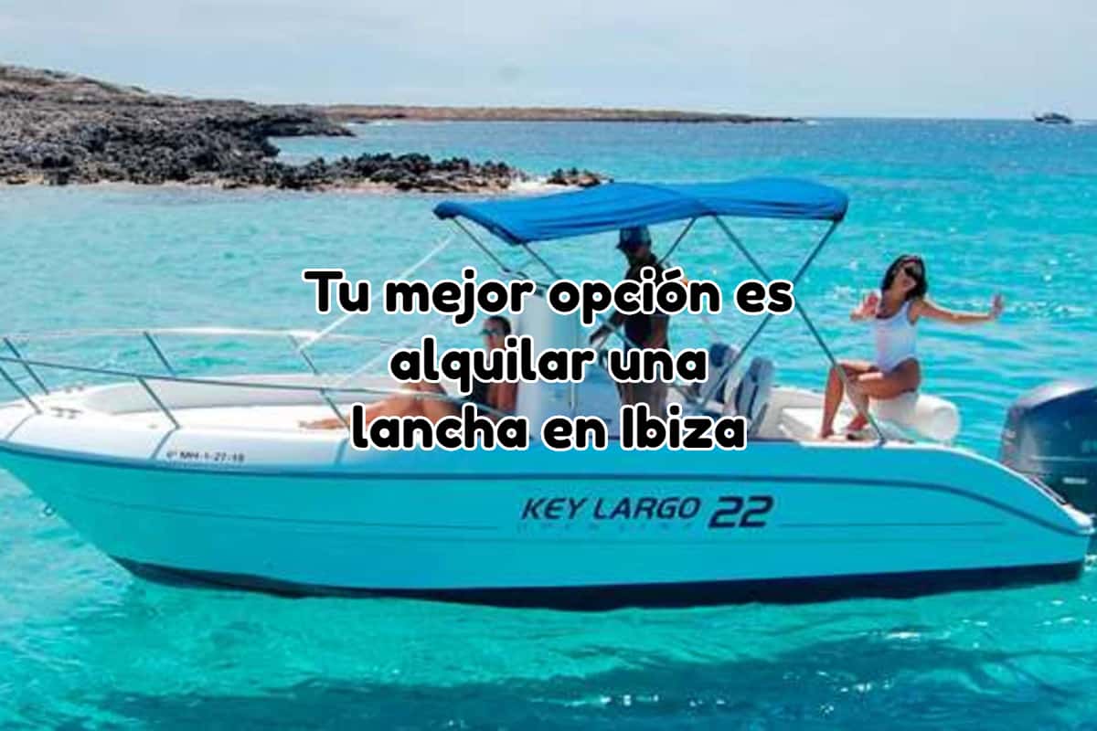 alquilar lanchas en ibiza