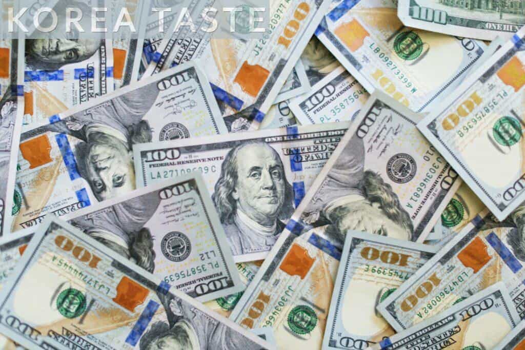100 us dollar bill
